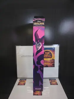 Disney Lorcana Maleficent Playmat - The First Chapter - New & Factory Sealed TCG - Image 1