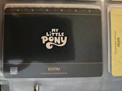 My Little Pony Kayou Trading Cards Friendship CR FME02-CR-011L5 - Image 2
