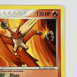 Blaziken Non Holo 1/106 EX Emerald Pokemon Trading Card - Image 3