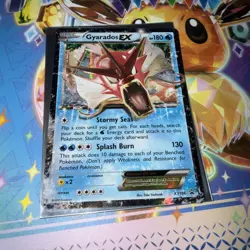 Pokemon Gyarados EX TCG Holo Promo Card XY XY106 - Image 2
