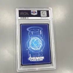 Bandai 2026 Digimon Card Game BT-24 Minervamon #041 EN Holo Alt Art PSA 9 - Image 2
