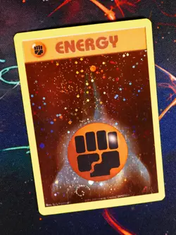MP Pokemon FIGHTING ENERGY Card 2002 ENERGIZE YOUR GAME Set Reverse Holo Promo#3 - Image 1