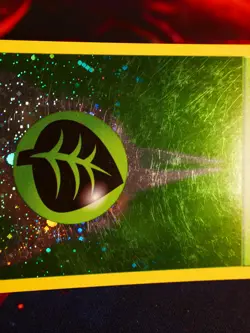 MP/HP Pokemon GRASS ENERGY Card 2002 ENERGIZE YOUR GAME Set Reverse Holo Promo#5 - Image 3