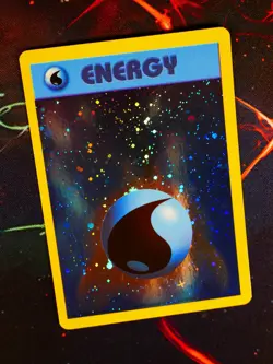 MP Pokemon WATER ENERGY Card 2002 ENERGIZE YOUR GAME Reverse Holo WOTC Promo#4 - Image 1