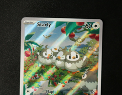 Pokemon Card - Starly 221/198 - Scarlet & Violet Base - Illustration Rare - NM ⭐ - Image 2