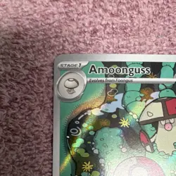 Pokemon Amoonguss Holo Rare 120 HP 096/086 BLK EN English Card 2025 - Image 5