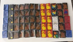 Pokemon TCG ETB Card Sleeves 65 ct - Lot of 60 - Hidden Fates Shining Fates Etc - Image 1