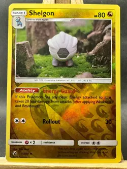 Shelgon Reverse Hol Yuka Morii Pokemon Trading Card Game Dragon Majesty 43/70 NM - Image 1