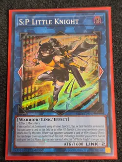 Yugioh S:P Little Knight RA03-EN049 1st Edition Super Rare NM - Image 1