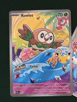 Pokemon First Partner Rowlet Litten Popplio Cards 043-045 - Image 2