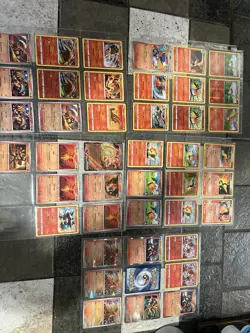 Pokemon TCG Fire-Type Card Lot – Cards Cyndaquil Heatmor Typhlosion - Image 1