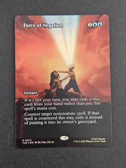 Force of Negation M 0013 Borderless-MTG: Avatar TLA-Regular Finish - Image 2