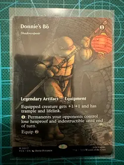 Donnie's Bo - Shadowspear (Borderless) Teenage Mutant Ninja Turtles - Image 1