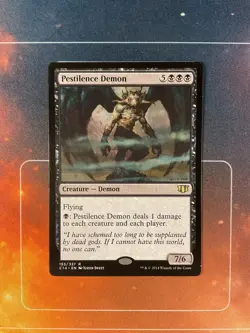 Pestilence Demon - Commander 2014 - Magic the Gathering - MTG - Image 1