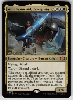 Arna Kennerud, Skycaptain Normal M Modern Horizons 3 178 NM - Image 1