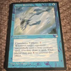 Wizards of the Coast Mystic Remora Enchantment Regular English Ken Meyer Jr. Mtg - Image 1