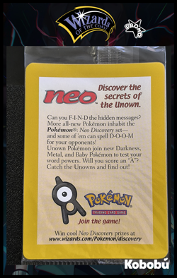 Carte Pokemons 3 Entei Promo 34 SEALED NEW Reverse Foil BlackStar Wizards Promo - Image 1