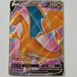 Pokemon TCG Charizard V SWSH260 Sword & Shield Promo Holo Basic 220 HP - Image 1