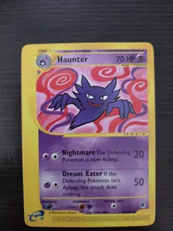 💥 Haunter 2002 Pokemon vintage 80/165 Expedition E-Reader non Holo Foil NM - Image 1
