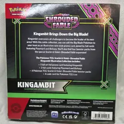 ✅ Pokemon TCG Shrouded Fable Kingambit Illustration Collection Box New - SEALED - Image 2