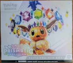 Prismatic Evolutions ETB Elite Trainer Box Pokemon TCG Sealed - Image 1