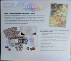 Prismatic Evolutions ETB Elite Trainer Box Pokemon TCG Sealed - Image 2