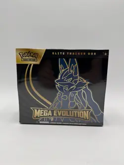 Pokemon Mega Evolution Lucario Elite Trainer Box (ETB) Factory Sealed - Image 1
