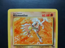 Pokemon - Hitmonlee 22/62 Rare Fossil - Image 2