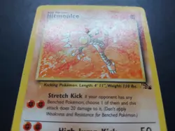 Pokemon - Hitmonlee 22/62 Rare Fossil - Image 4