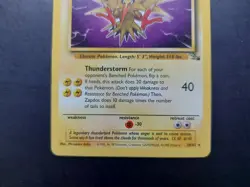 Pokemon - Zapdos 30/62 Rare Fossil - Image 3