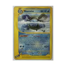 Blastoise 37/165 Englisch Expedition Rare 2002 Phase 2 Pokemon TCG Nintendo - Image 1