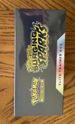 Pokemon TCG Surging Sparks Elite Trainer Box - SV08 Factory Sealed - Image 3