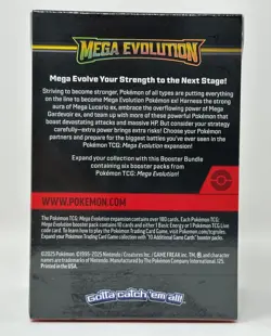 Pokemon Mega Evolution TCG (ME01) Booster Bundle New Factory Sealed! 6 Packs! - Image 2