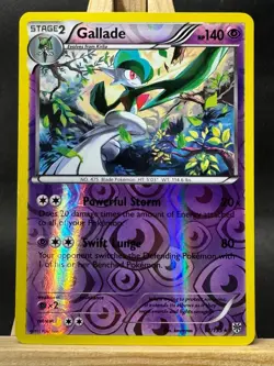 Gallade Reverse Holo Rare Pokemon TCG Plasma Storm 61/135 NM - Image 1