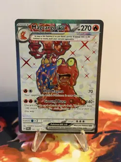 Magcargo ex 191/167 Ultra Rare Twilight Masquerade Pokemon Card - Image 2