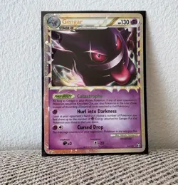Gengar Prime Holo HGSS Triumphant Card 94/102 Ultra Rare - Image 1