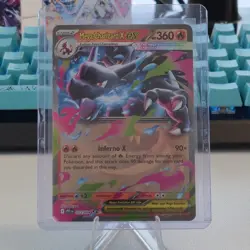 Mega Charizard X ex 013/094 Double Rare Phantasmal Flames Pokemon Card - Image 1