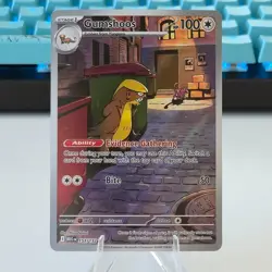 Gumshoos 153/132 Illustration Rare Pokemon Card Mega Evolution - Image 1