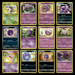 12x Kogas Koffing Lot Weezing Koffing 48.0 Gym Challenge Pokemon Cards Set TCG - Image 1