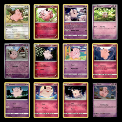 12x Cleffa Lot Clefairy 17.0 HeartGold SoulSilver Pokemon Cards Collection Set - Image 1