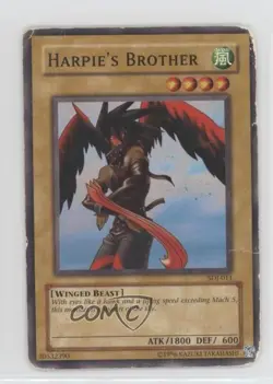 Harpie's Brother (Sky Scout) Unlimited YuGiOh Starter Deck Joey #SDJ-011 2003 - Image 1