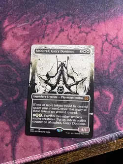 MTG Mondrak, Glory Dominus (Showcase) Phyrexia: All Will Be One NM - Image 3