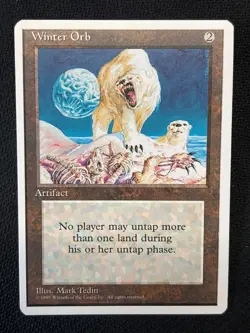 MTG 4th Edition WINTER ORB LP (BIN1513) Graded Power - Image 1