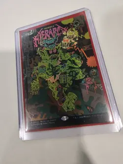 MTG Ignoble Hierarch Promo Rainbow Foil Secret Lair Drop Series - Image 1