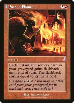 Past in Flames Retro Frame Time Spiral Remastered NM MTG - Image 1