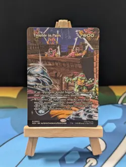 MTG TMNT pza - Trouble in Pairs - mythic - 3/20 - Non-Foil - Image 1