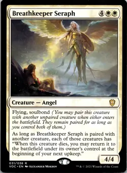 Breathkeeper Seraph R Commander: Innistrad: Crimson Vow 31 NM - Image 1