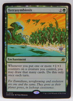 2025 Magic The Gatheting Edge of Eternities - Promo #0210 - TERRASYMBIOSIS - Image 1