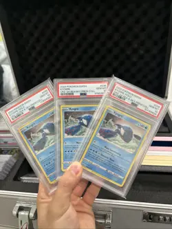 PSA 10 Pokemon Crown Zenith Sea & Sky Premium Collection Kyogre Holo 3 Copies - Image 1