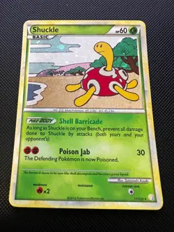 Shuckle 11/123 Holo Rare HeartGold & SoulSilver Pokemon TCG 2010 - Image 3